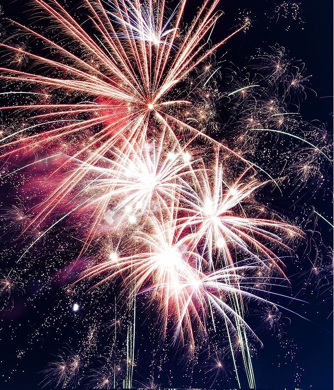 Fireworks for Weddings website