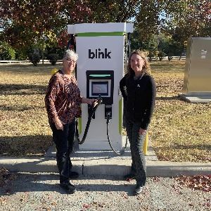 Bridge Commission EV charging station