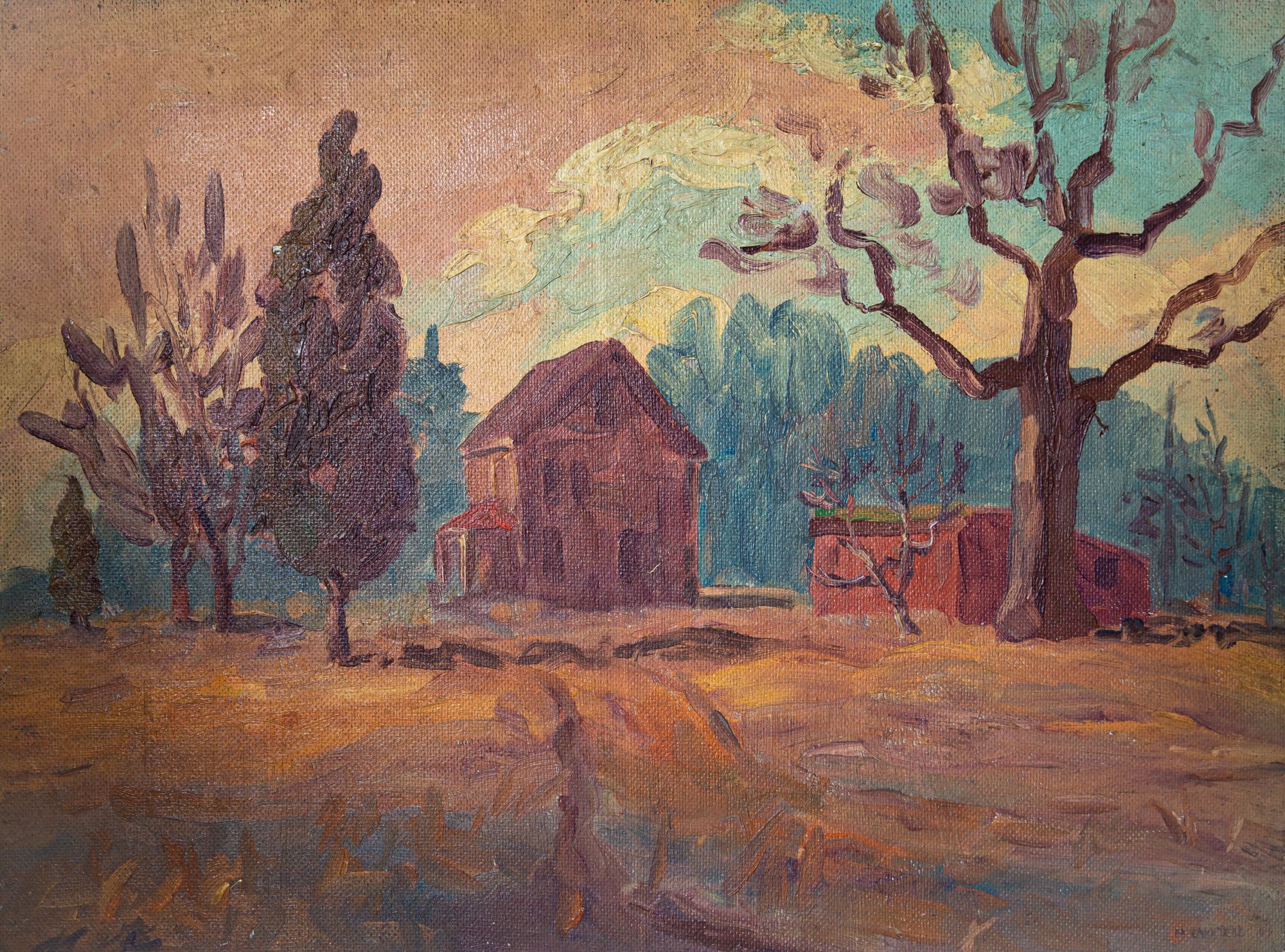 Hugh Campbell Painting